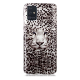 Kuori Samsung Galaxy A51 Fluoresoiva Leopard