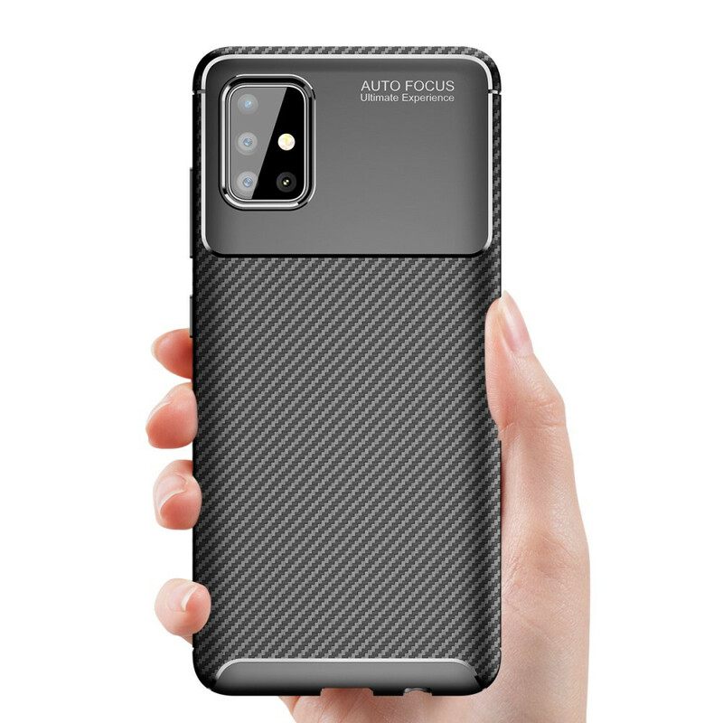 Kuori Samsung Galaxy A51 Joustava Hiilikuiturakenne