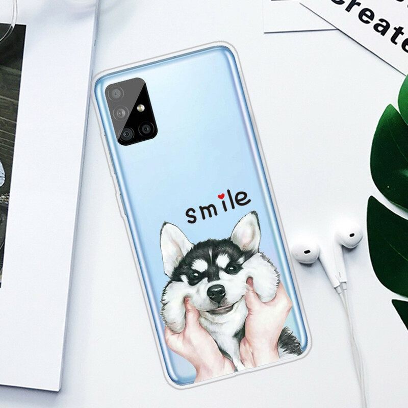 Kuori Samsung Galaxy A51 Smile Dog