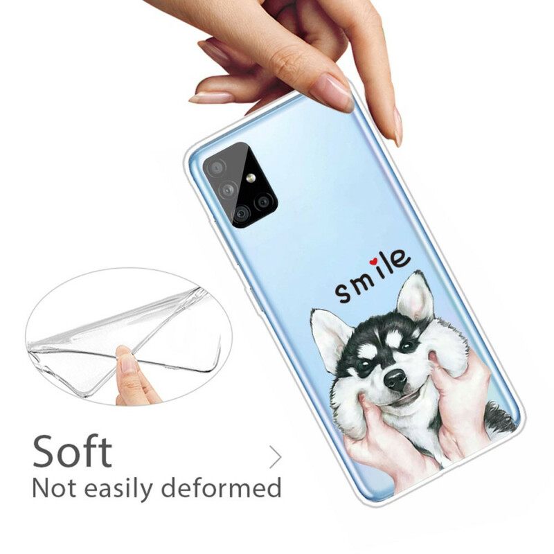 Kuori Samsung Galaxy A51 Smile Dog