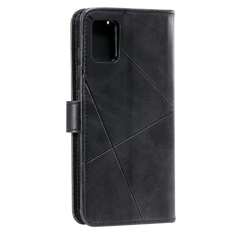 Nahkakotelo Samsung Galaxy A51 Faux Leather Timantit