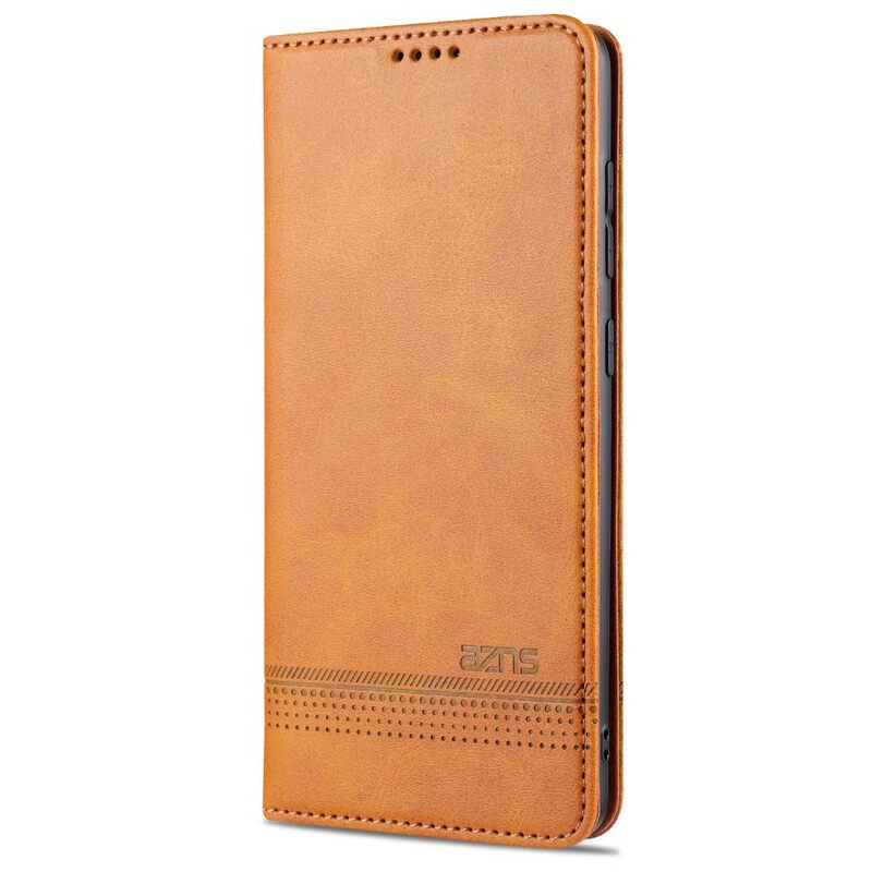 Puhelinkuoret Samsung Galaxy A51 Kotelot Flip Style Leather Azns