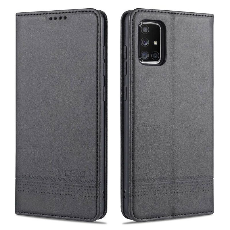 Puhelinkuoret Samsung Galaxy A51 Kotelot Flip Style Leather Azns