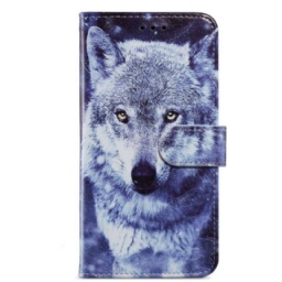 Kotelot Google Pixel 7A Suojaketju Kuori Minun Strappy Wolf