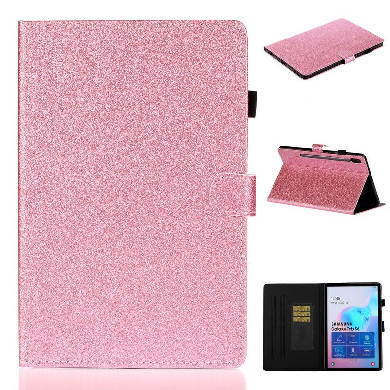 Flip Case Samsung Galaxy Tab S6 Glitter