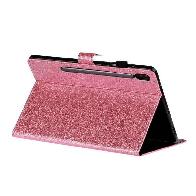 Flip Case Samsung Galaxy Tab S6 Glitter