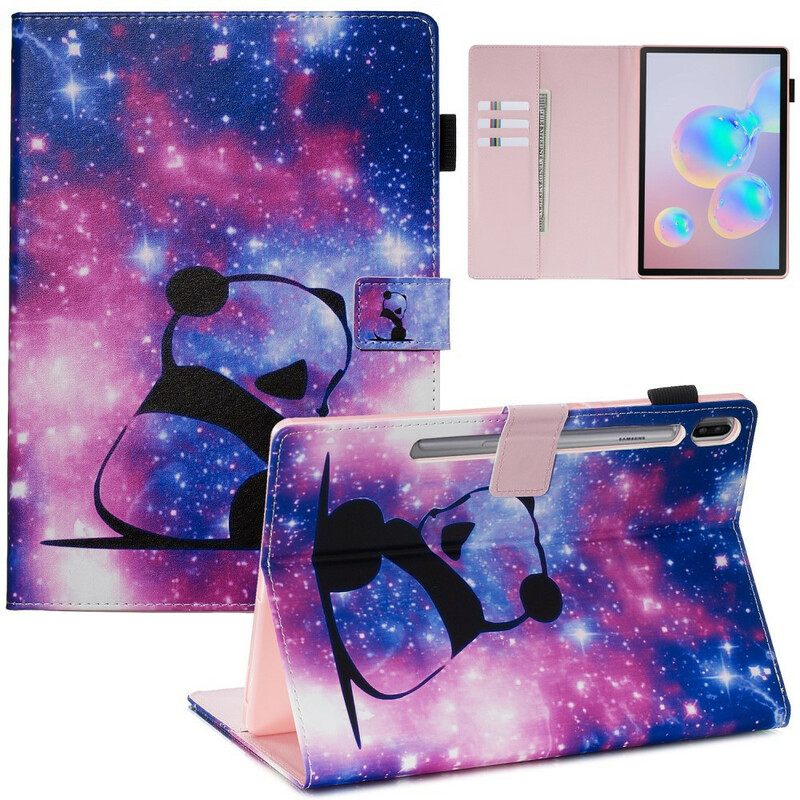 Flip Case Samsung Galaxy Tab S6 Panda Space