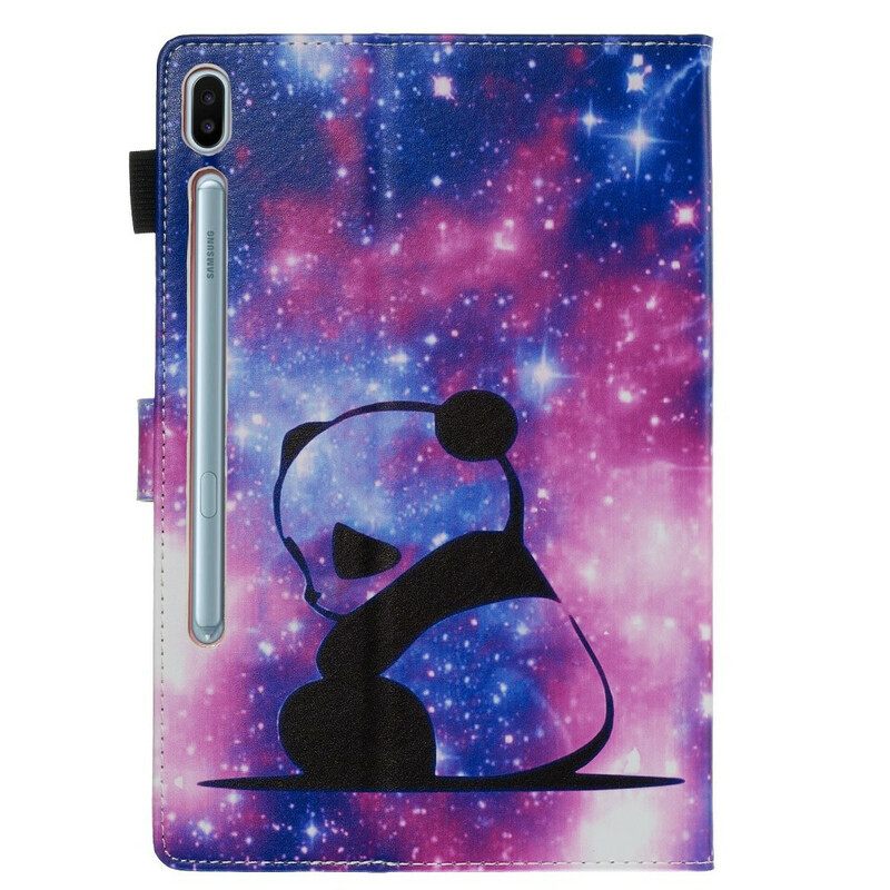 Flip Case Samsung Galaxy Tab S6 Panda Space