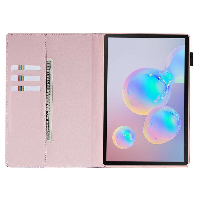 Flip Case Samsung Galaxy Tab S6 Panda Space