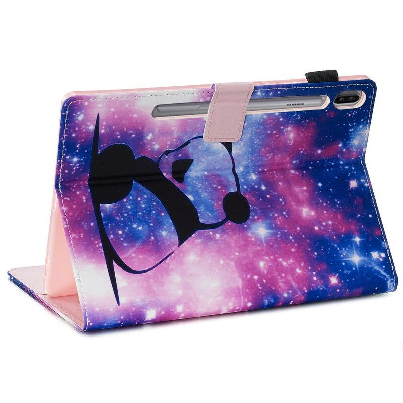 Flip Case Samsung Galaxy Tab S6 Panda Space