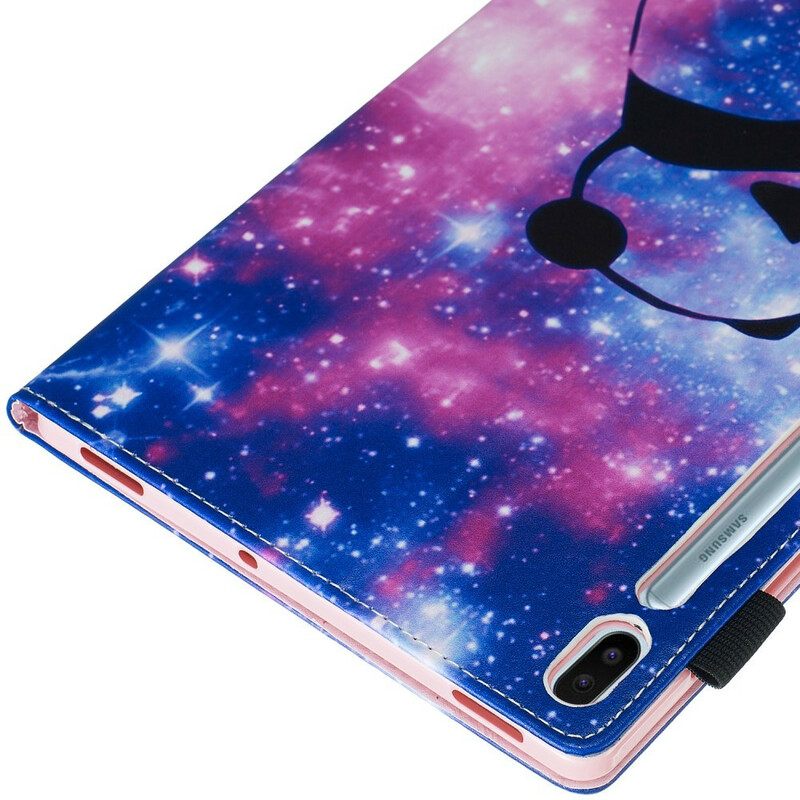 Flip Case Samsung Galaxy Tab S6 Panda Space