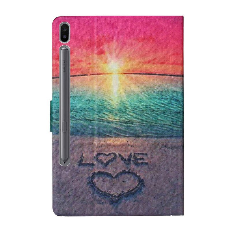 Kotelot Samsung Galaxy Tab S6 Sunset Love