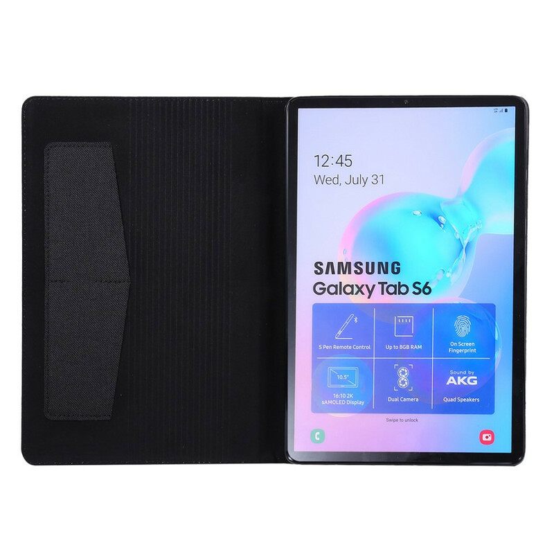 Nahkakuori Samsung Galaxy Tab S6 Kangas