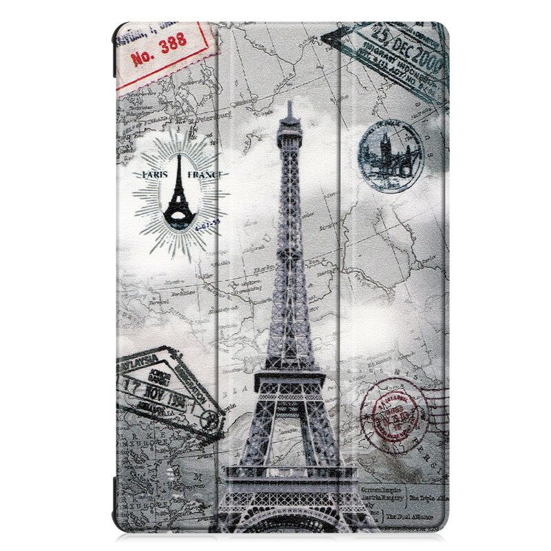 Puhelinkuoret Samsung Galaxy Tab S6 Retro Eiffel-torni