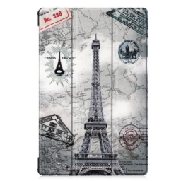 Puhelinkuoret Samsung Galaxy Tab S6 Retro Eiffel-torni