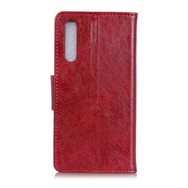 Flip Case Sony Xperia 10 II Haljattu Nappanahka