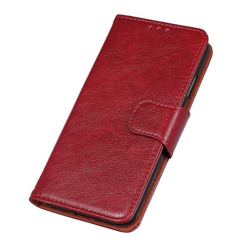 Flip Case Sony Xperia 10 II Haljattu Nappanahka