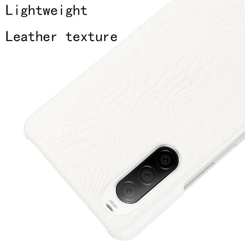 Kuori Sony Xperia 10 II Crocodile Skin Effect