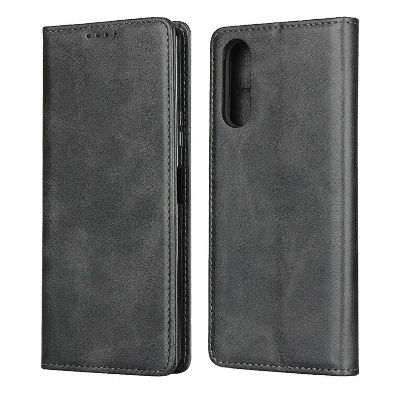 Puhelinkuoret Sony Xperia 10 II Kotelot Flip Split Leather Elegance