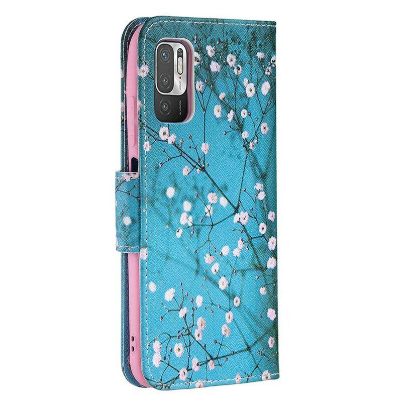 Flip Case Poco M3 Pro 5G Kukkapuu