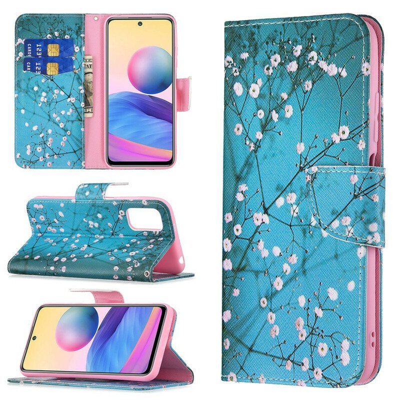 Flip Case Poco M3 Pro 5G Kukkapuu