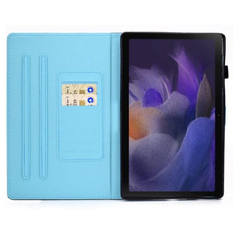 Flip Case Samsung Galaxy Tab A8 (2021) Akvarelli Puu