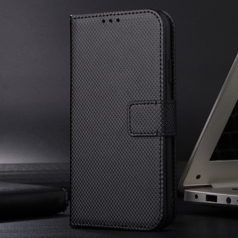 Flip Case Vivo Y22s Suojaketju Kuori Strappy-tyyli