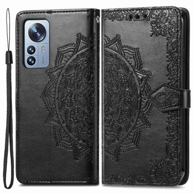 Flip Case Xiaomi 12T / 12T Pro Vintage Mandala