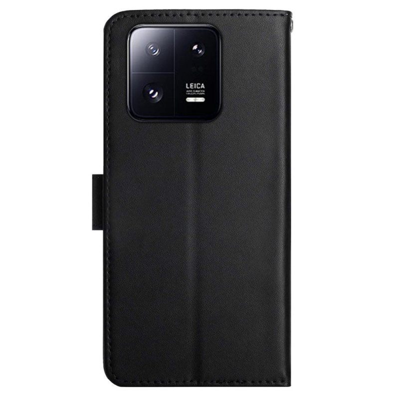 Flip Case Xiaomi 13 Aitoa Nappan Nahkaa