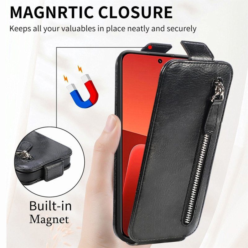 Flip Case Xiaomi 13 Lompakkokuori Kotelot Flip Pystysuuntainen Läppä Lompakolla