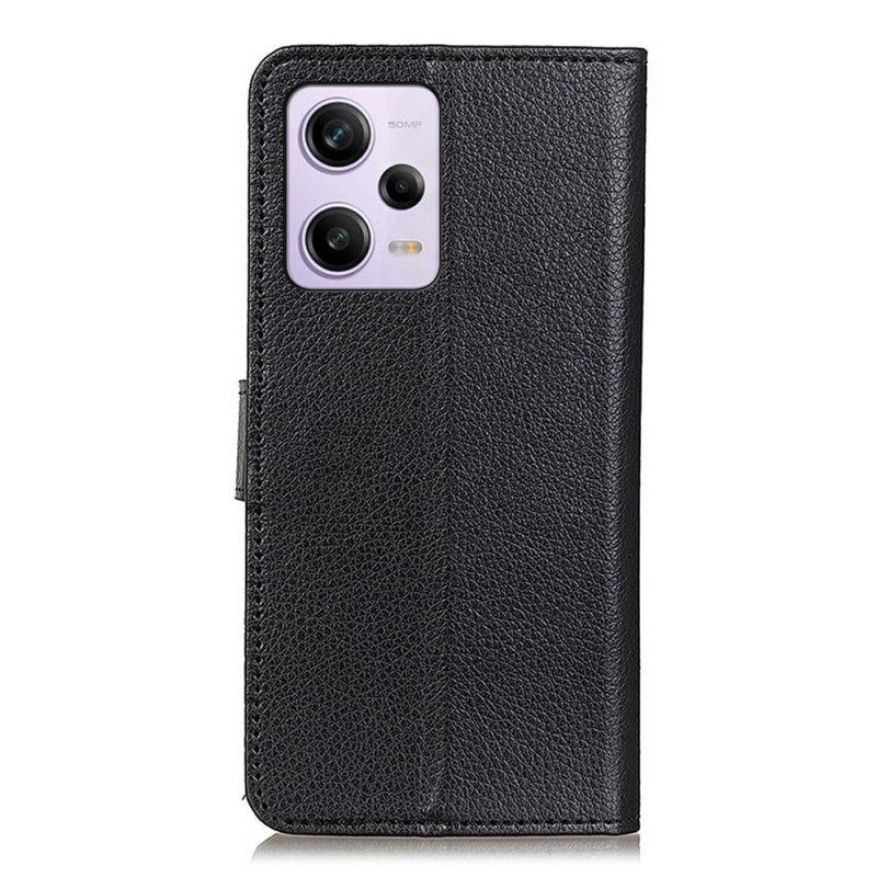 Flip Case Xiaomi Redmi Note 12 Pro Perinteinen Keinonahka