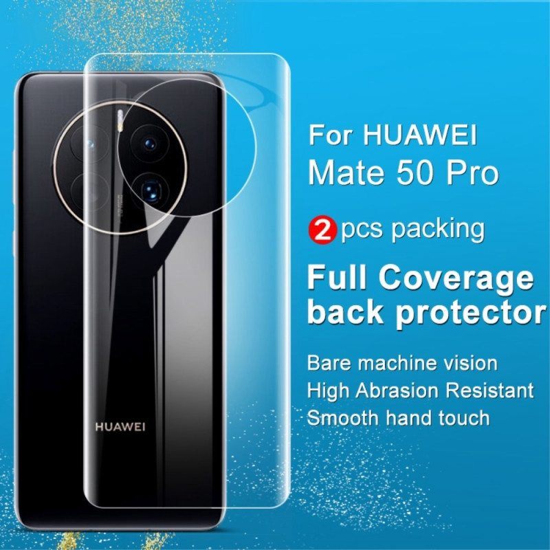 Imak Hydrogel -Suojaus Huawei Mate 50 Pron Takapuolelle