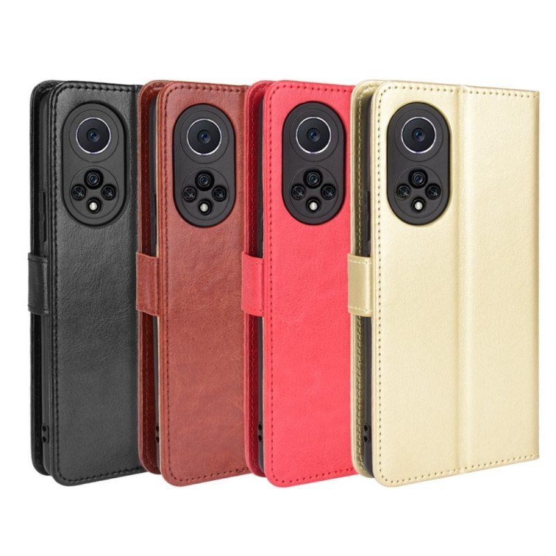 Kotelot Honor 50 Pro Pro Faux Leather Flashy