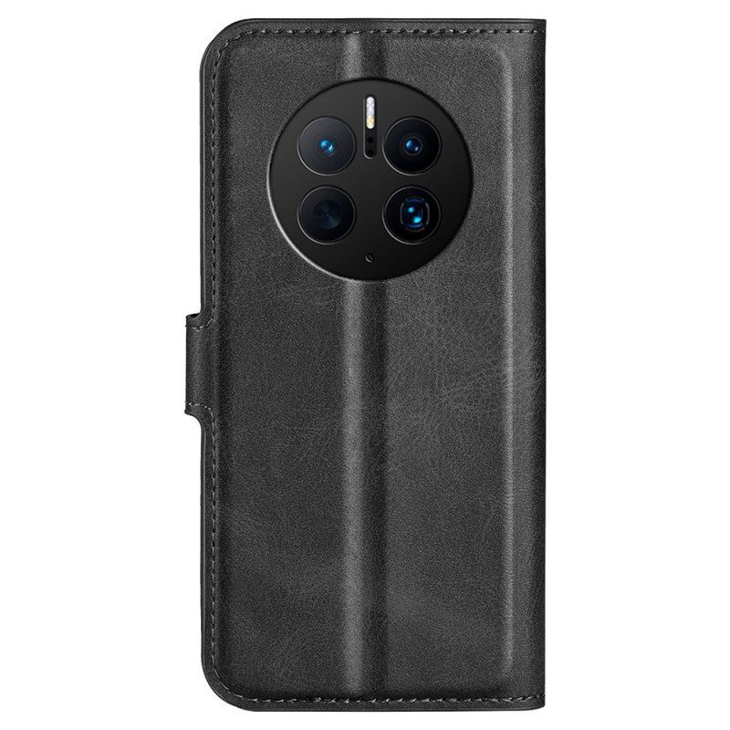 Kotelot Huawei Mate 50 Pro Faux Leather Design Plus