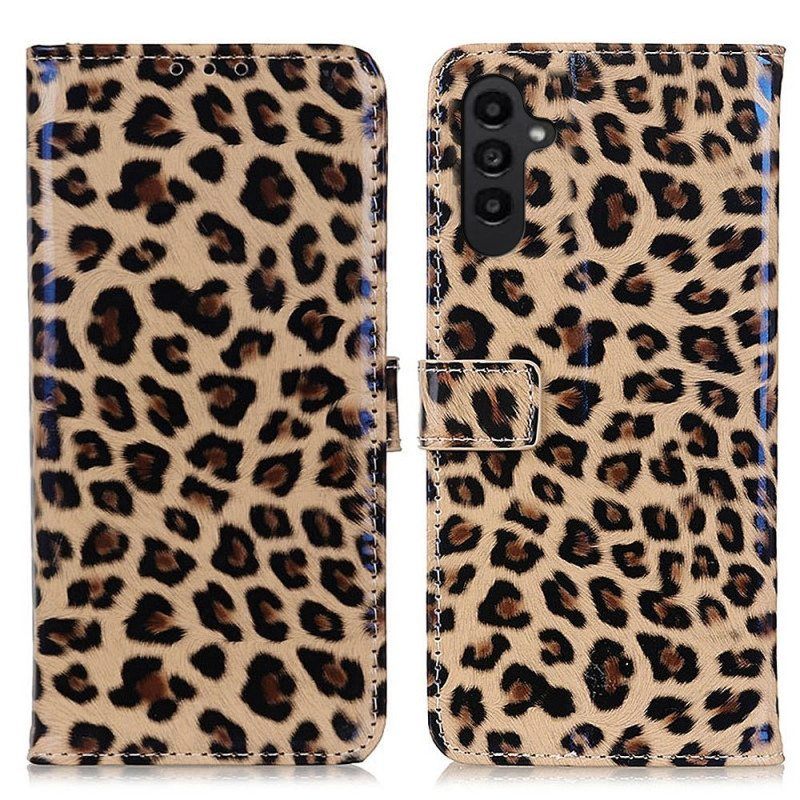 Kotelot Samsung Galaxy A14 / A14 5G Leopardin Ihovaikutus