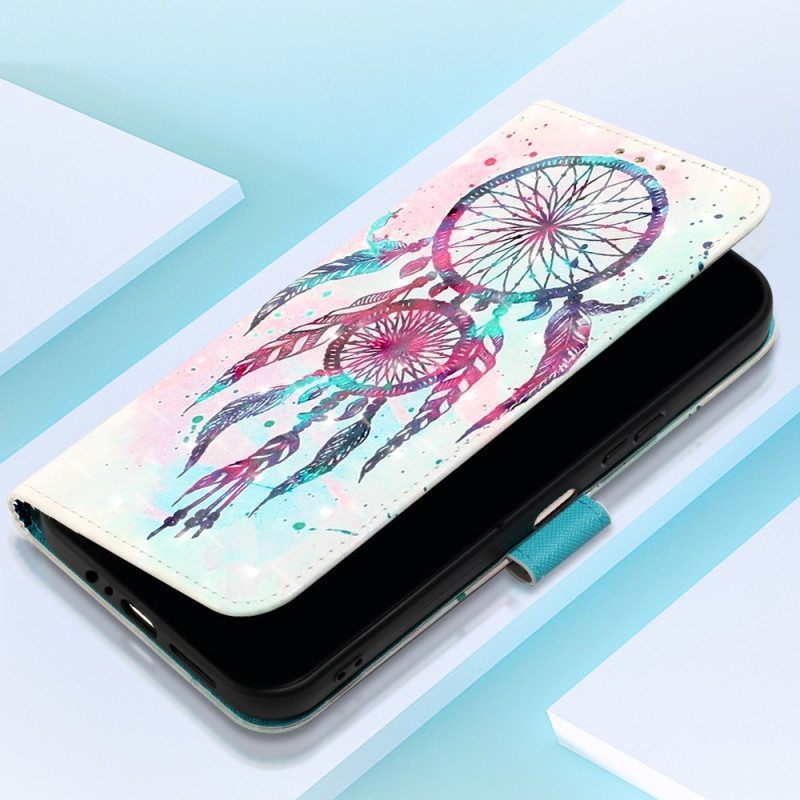 Kotelot Samsung Galaxy A14 / A14 5G Suojaketju Kuori Hihna Dream Catcher