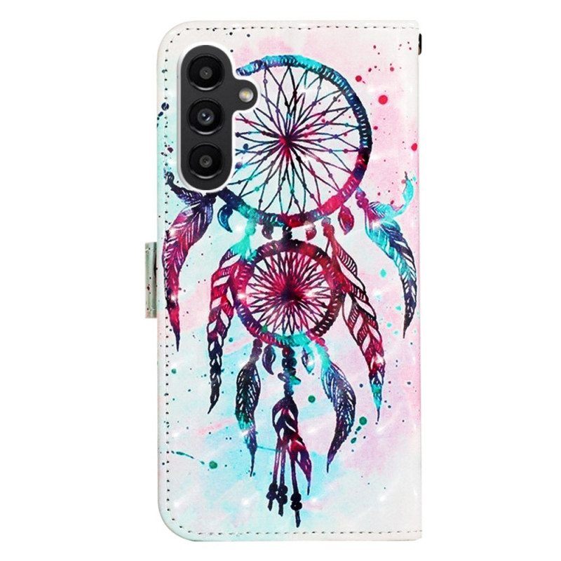 Kotelot Samsung Galaxy A14 / A14 5G Suojaketju Kuori Hihna Dream Catcher