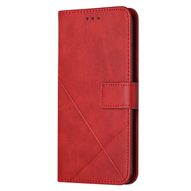 Kotelot Samsung Galaxy M12 / A12 X Design Geo Leather Style