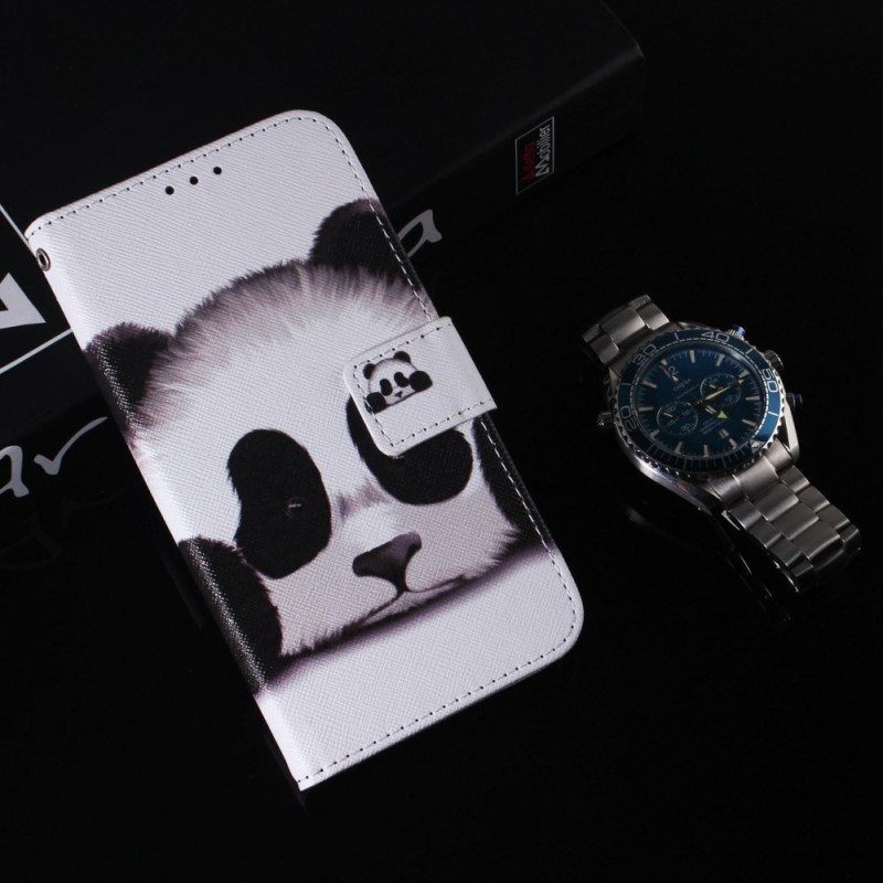 Kotelot Samsung Galaxy M13 Suojaketju Kuori Strappy Panda