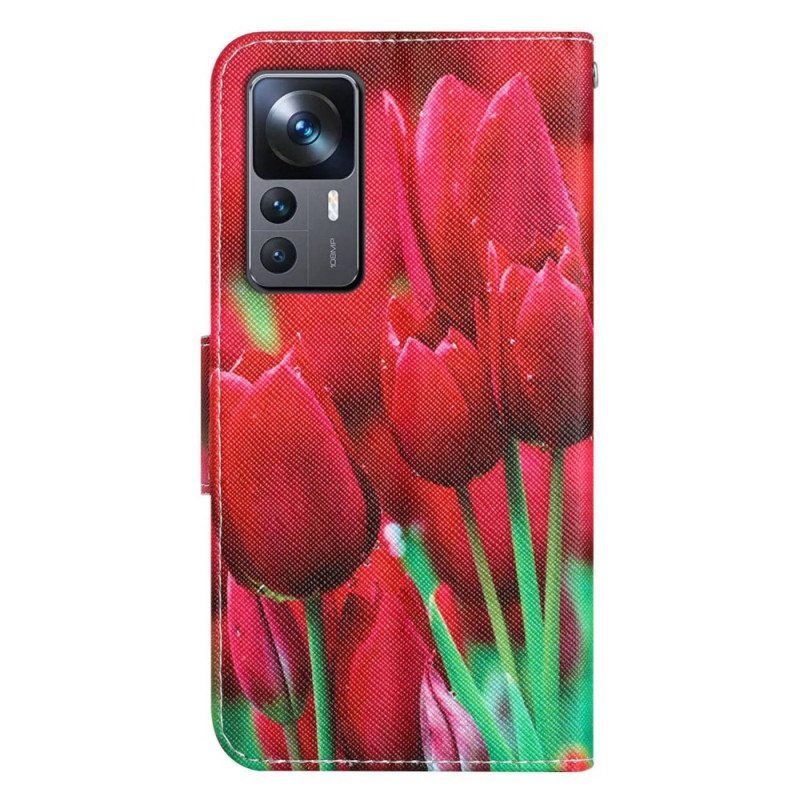 Kotelot Xiaomi 12T / 12T Pro Thong Tulppaanit