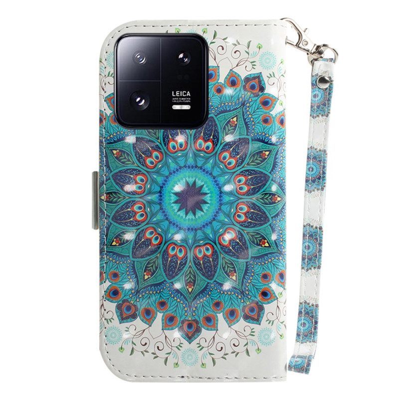 Kotelot Xiaomi 13 Pro Suojaketju Kuori Strappy Mandala