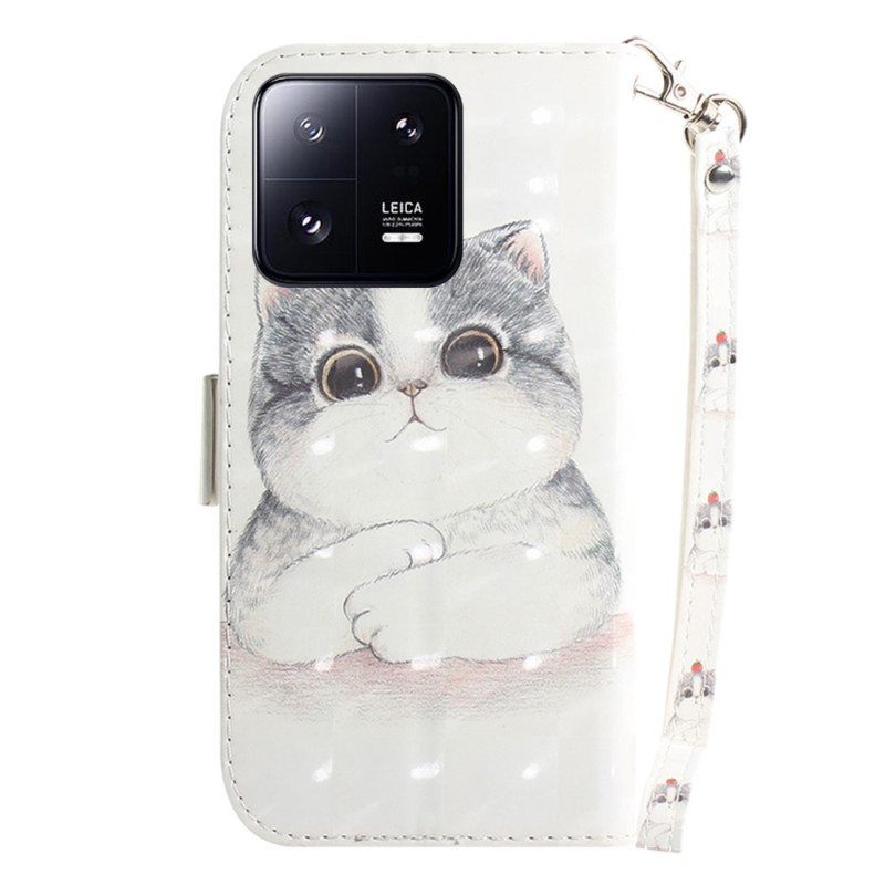 Kotelot Xiaomi 13 Pro Suojaketju Kuori Thong Graphic Cat