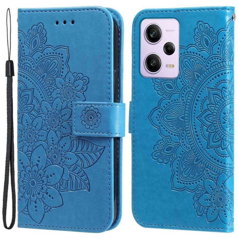 Kotelot Xiaomi Redmi Note 12 Pro Suojaketju Kuori Hihna Kukka Mandala