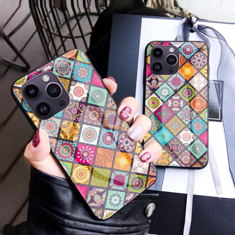 Kuori iPhone 15 Pro Max Patchwork