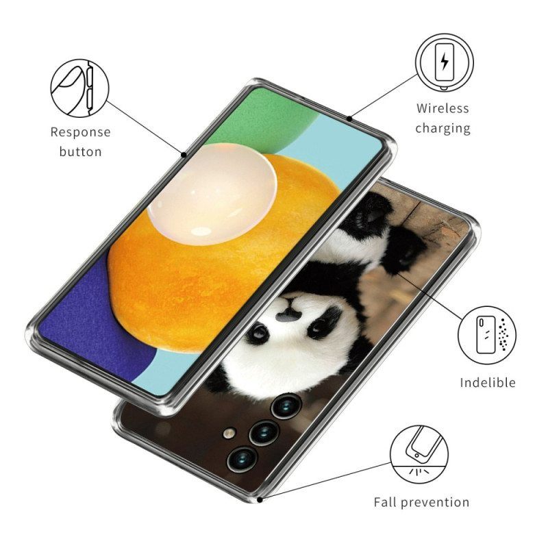 Kuori Samsung Galaxy A14 / A14 5G Joustava Panda