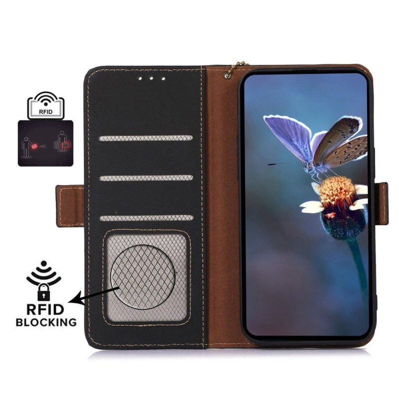 Nahkakotelo Honor 90 Lite Aito Rfid-nahka