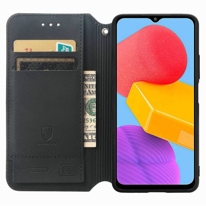 Puhelinkuoret Samsung Galaxy M13 Kotelot Flip Caseno Rfid -suunnittelu