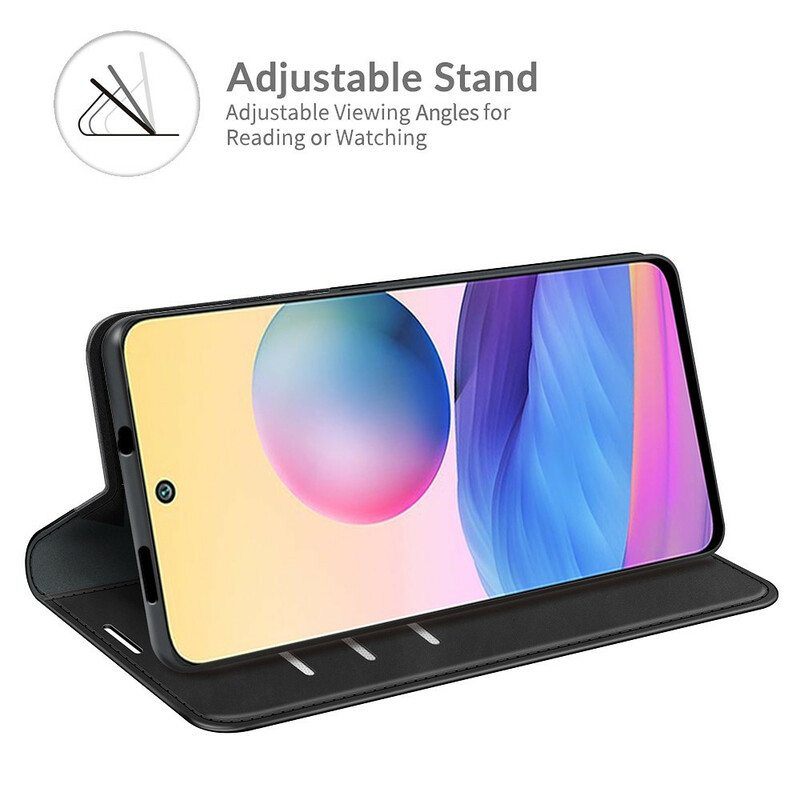 Puhelinkuoret Xiaomi Redmi Note 10 5G Kotelot Flip Silkkinen Kosketus