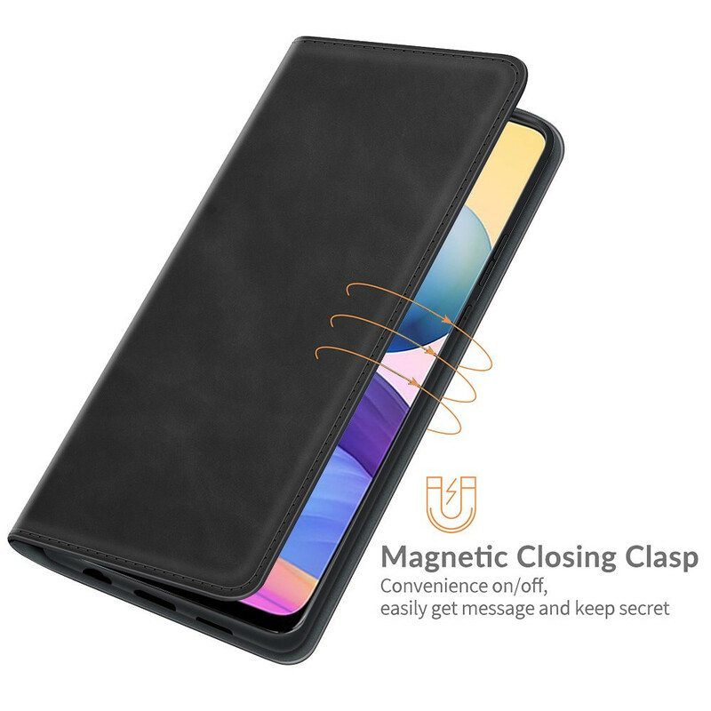 Puhelinkuoret Xiaomi Redmi Note 10 5G Kotelot Flip Silkkinen Kosketus