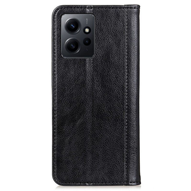 Puhelinkuoret Xiaomi Redmi Note 12 4G Kotelot Flip Vintage Haljasnahkaa